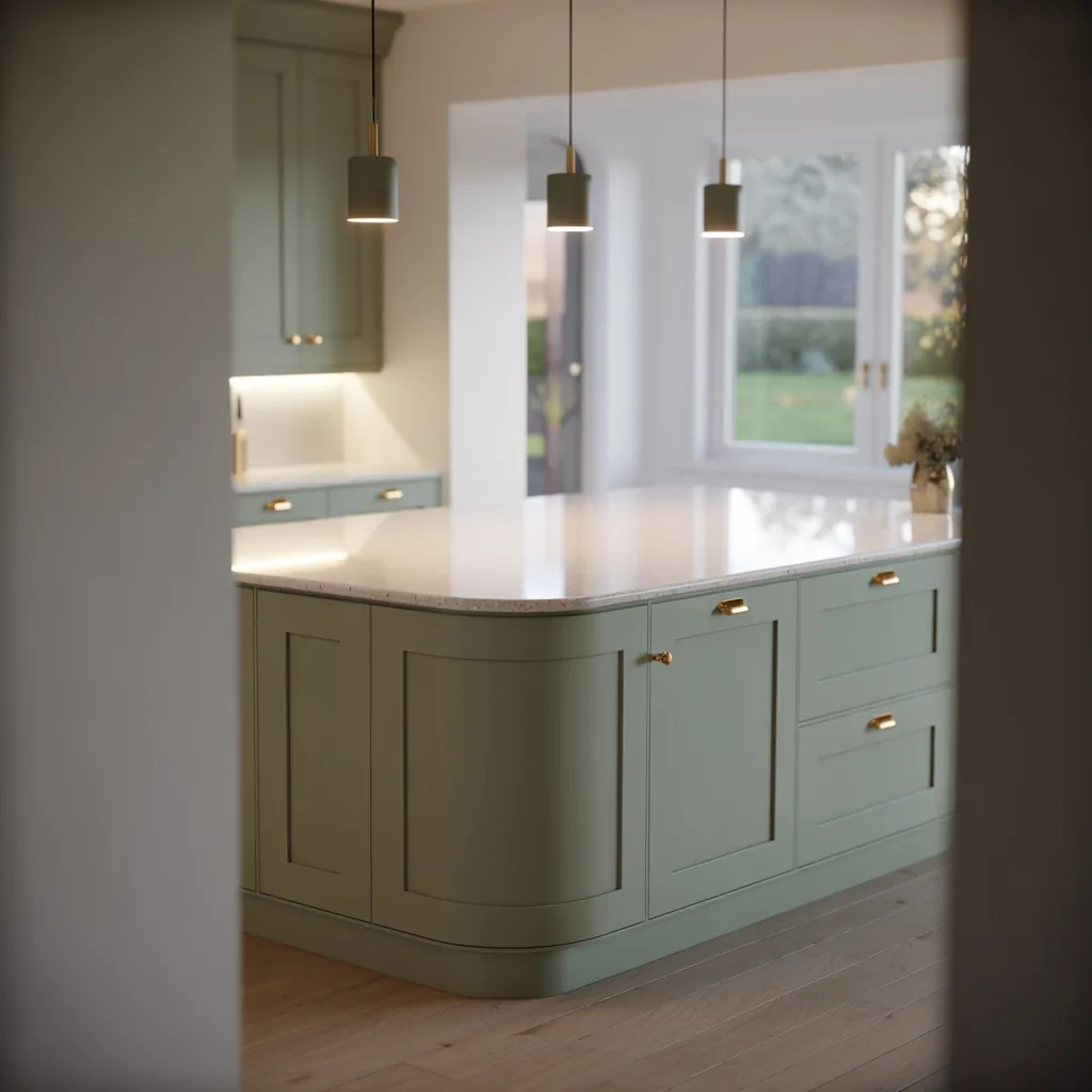 A recently fitted kitchen